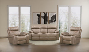 Theon - Manual Glider Reclining Sofa Set