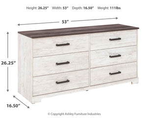 Shawburn - Drawer Dresser - R&R Furniture Gallery (Fountain Valley, CA)