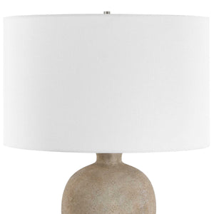 Torres - Textured Ceramic Table Lamp - Brown