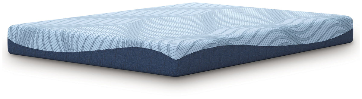 Sierra Sleep® Peak 2.0 8-inch Memory Foam Mattress with plush surface and supportive side panels, designed for comfort and durability.