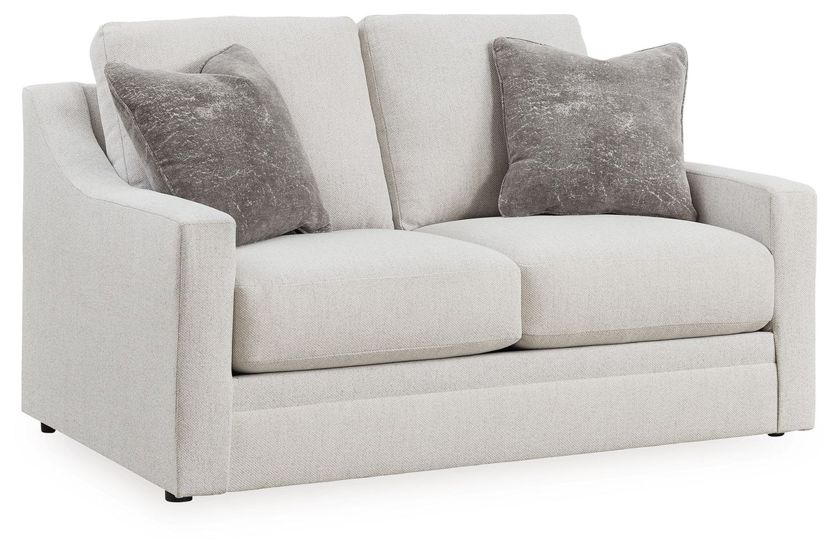 Maitelynn - Loveseat - Chalk - R&R Furniture Gallery (Fountain Valley, CA)