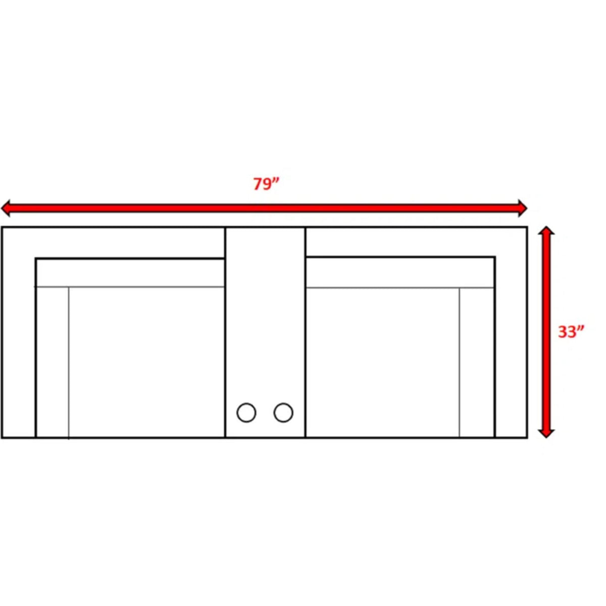 Outdoor Seating Group With Cushions 2 Person - Gray