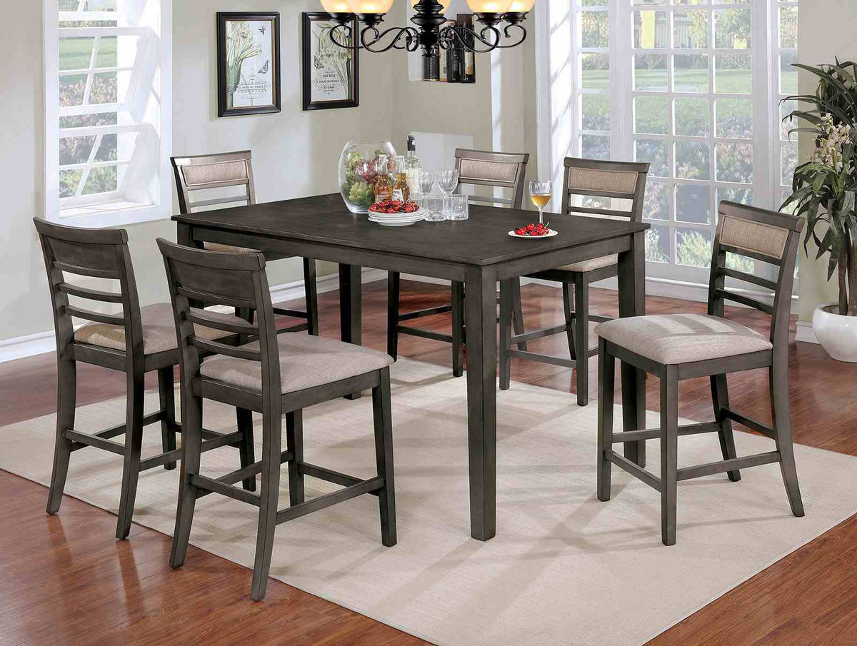 Fafnir - 7 Pc. Counter Ht. Table Set