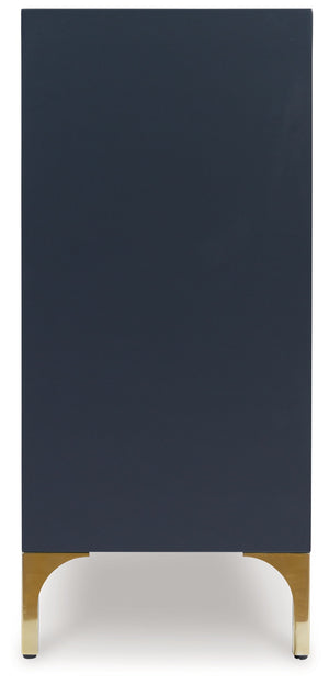 Loirwick - Accent Cabinet - Dark Blue - R&R Furniture Gallery (Fountain Valley, CA)