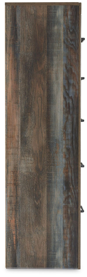 Drystan - Five Drawer Chest - Brown / Beige - R&R Furniture Gallery (Fountain Valley, CA)