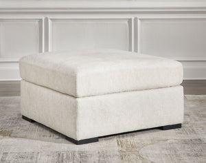 Chessington - Oversized Accent Ottoman - Ivory - R&R Furniture Gallery (Fountain Valley, CA)