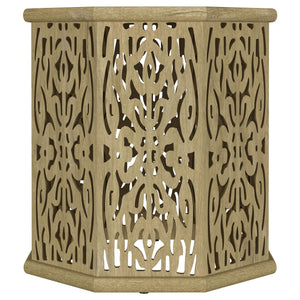Watsonville - Octagonal Side Table - Natural
