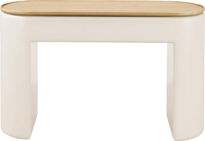 Oskar Lift Top Console Table in Barley