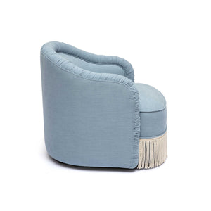 Pamela - Boucle Tassel Lounge Chair - R&R Furniture Gallery (Fountain Valley, CA)