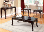 Cheshire - 3 Pc. Table Set (1C+2E), Dark Cherry
