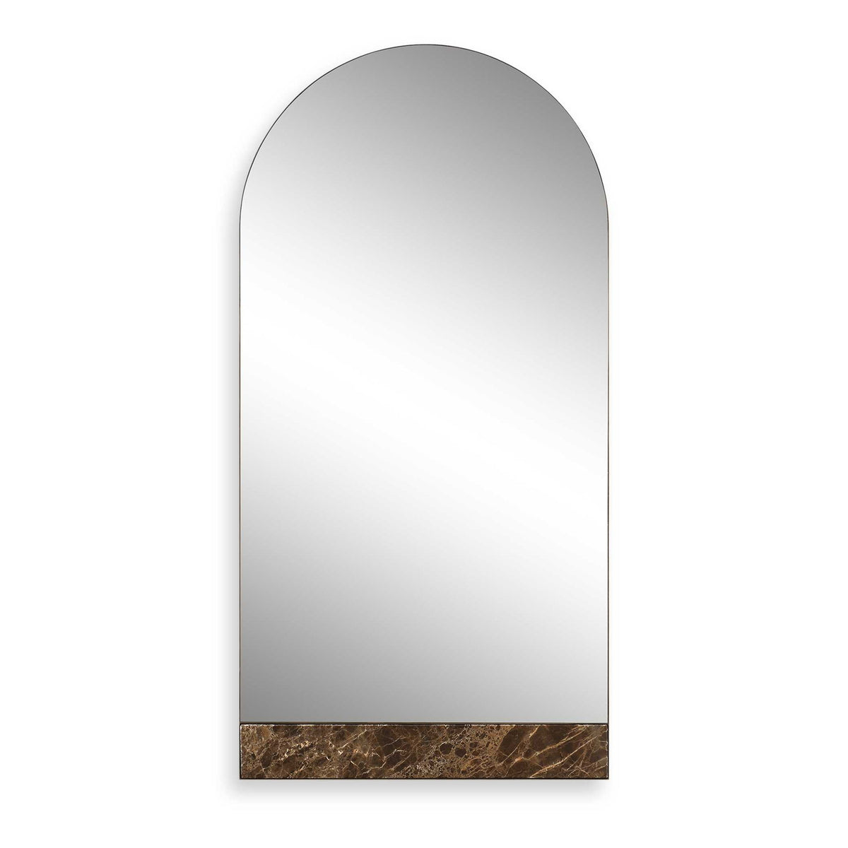 Hanover - Marble Arch Mirror - Bronze / Brown