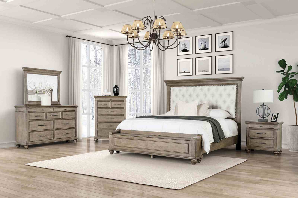Philomath - 5 Pc. Queen Bedroom Set w/ 2NS
