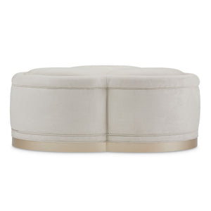 Malibu Crest - Cocktail Ottoman - Chardonnay - R&R Furniture Gallery (Fountain Valley, CA)