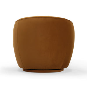 Jordan - Velvet Swivel Chair - R&R Furniture Gallery (Fountain Valley, CA)