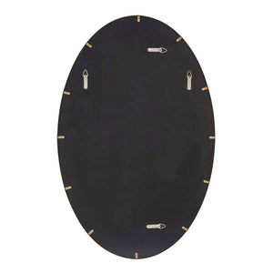 Elstree - Oval Mirror - Antique Brass