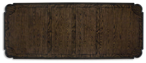 Maylee - Dining Extension Table - Dark Brown - R&R Furniture Gallery (Fountain Valley, CA)
