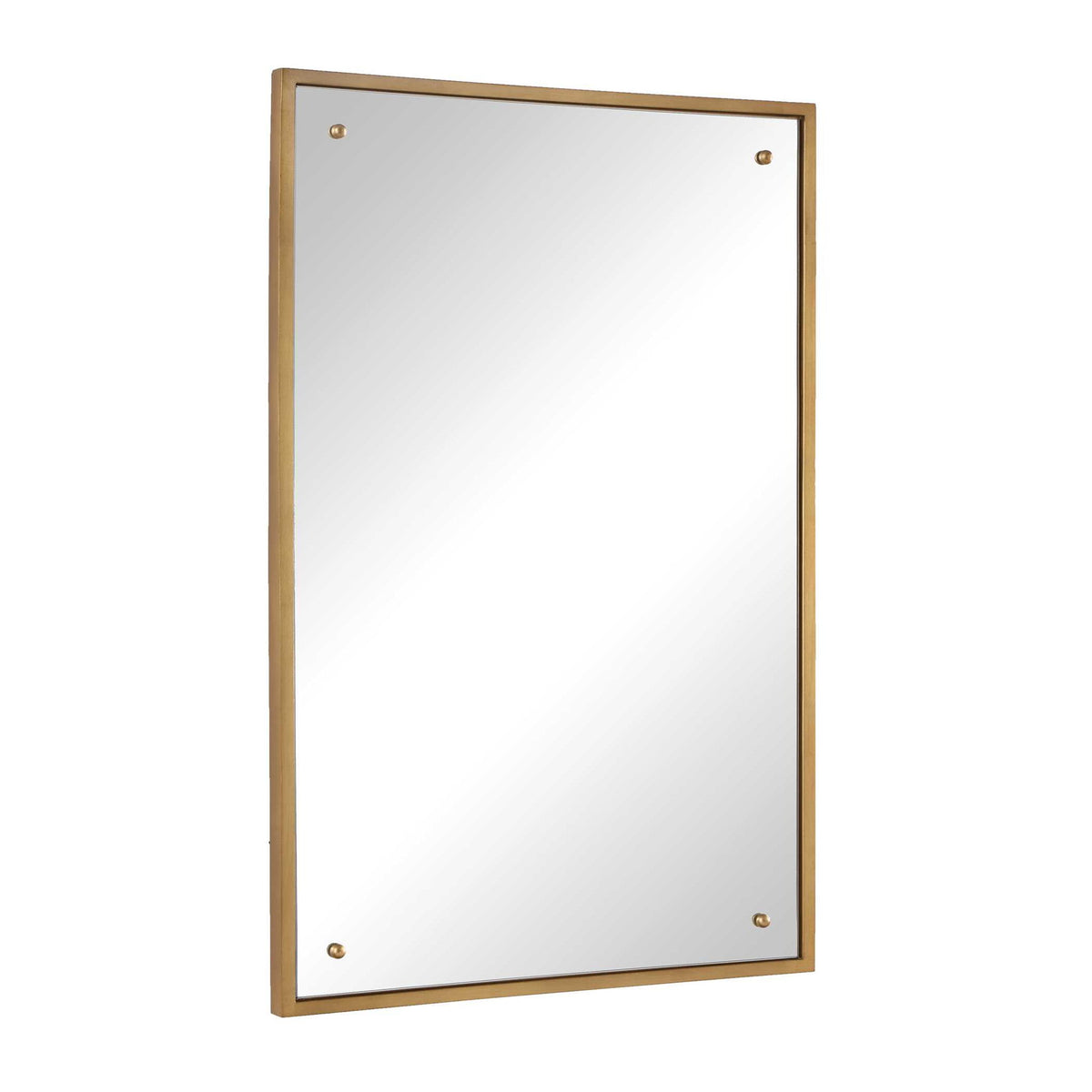Rectangular Mirror - Gold Leaf