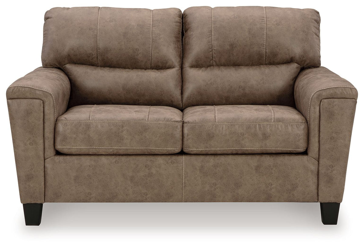 Navi - Loveseat - Fossil - R&R Furniture Gallery (Fountain Valley, CA)