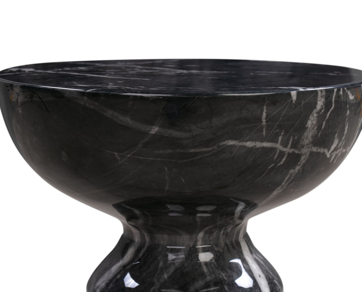 Rue - Marble Side Table - R&R Furniture Gallery (Fountain Valley, CA)