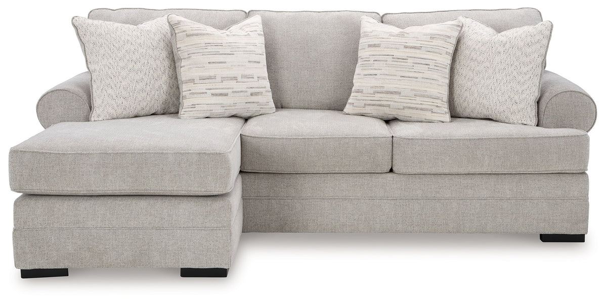 Eastonbridge - Sofa Chaise - Shadow - R&R Furniture Gallery (Fountain Valley, CA)
