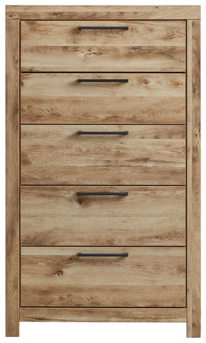 Hyanna - Five Drawer Chest - Tan Brown - R&R Furniture Gallery (Fountain Valley, CA)