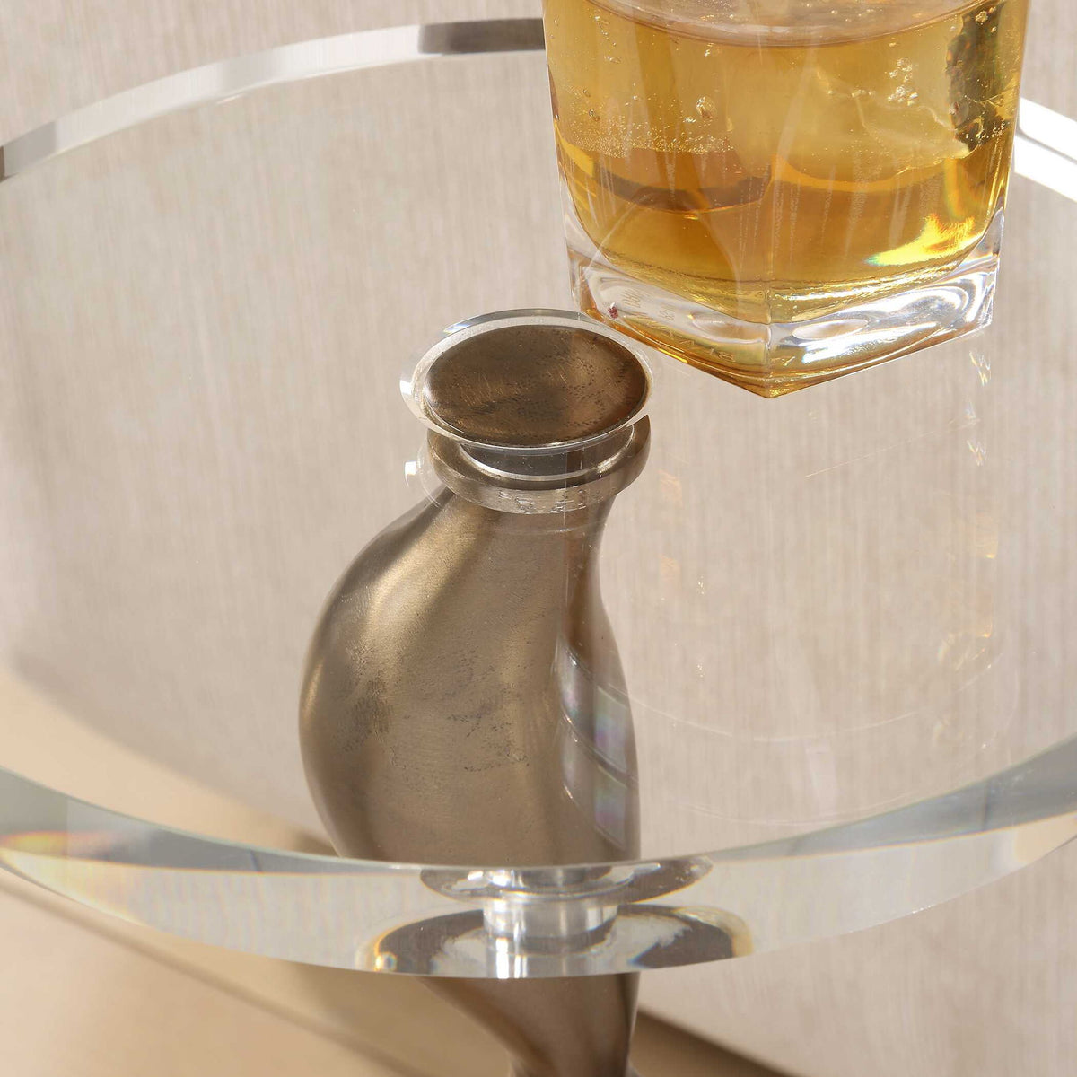 Remolino - Drink Table - Bronze