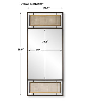 It's A Mesh - Mirror - Brass / Bronze