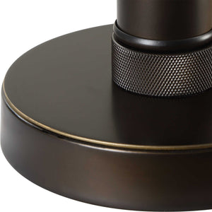 Table Lamp - Black Metal