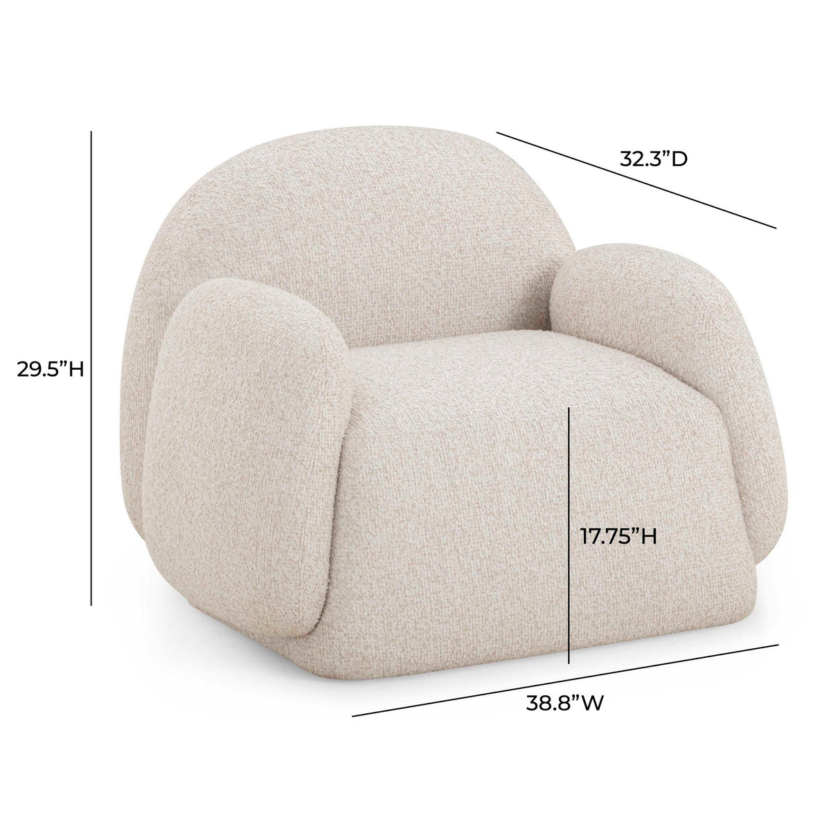 Marius - Accent Chair - R&R Furniture Gallery (Fountain Valley, CA)