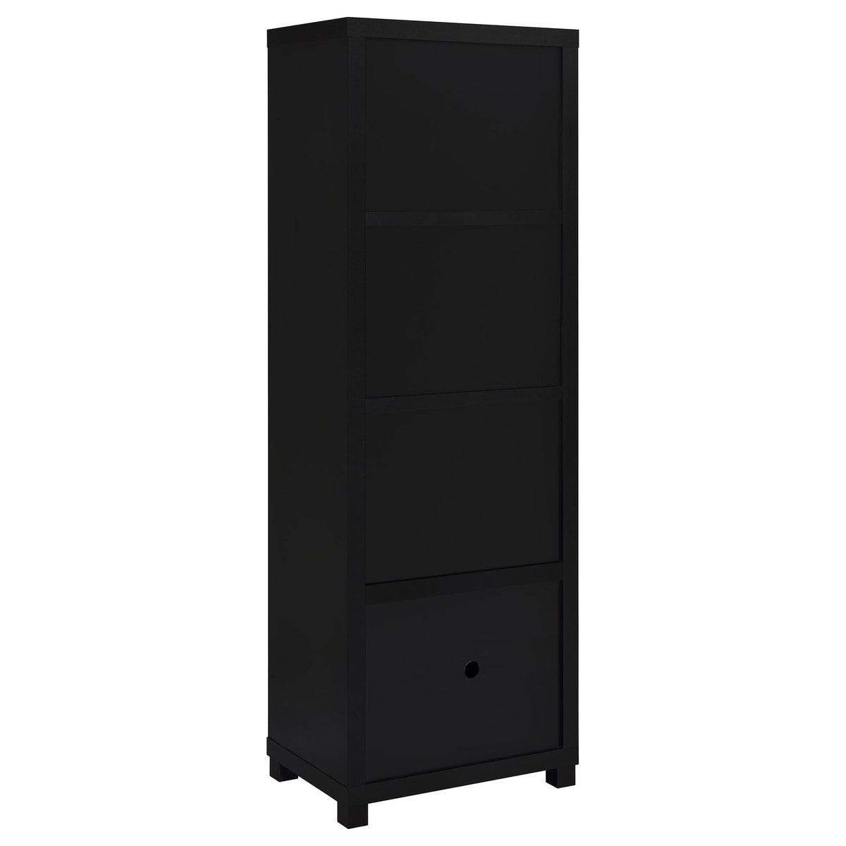 Arnaud - 3 Piece TV Stand Set With Storage - Black