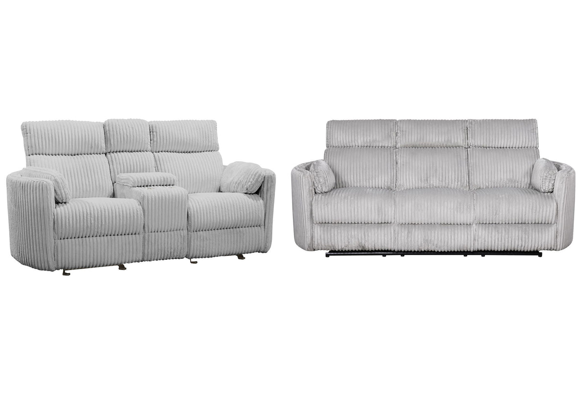 Radius - Power Reclining Sofa Set - R&R Furniture Gallery (Fountain Valley, CA)