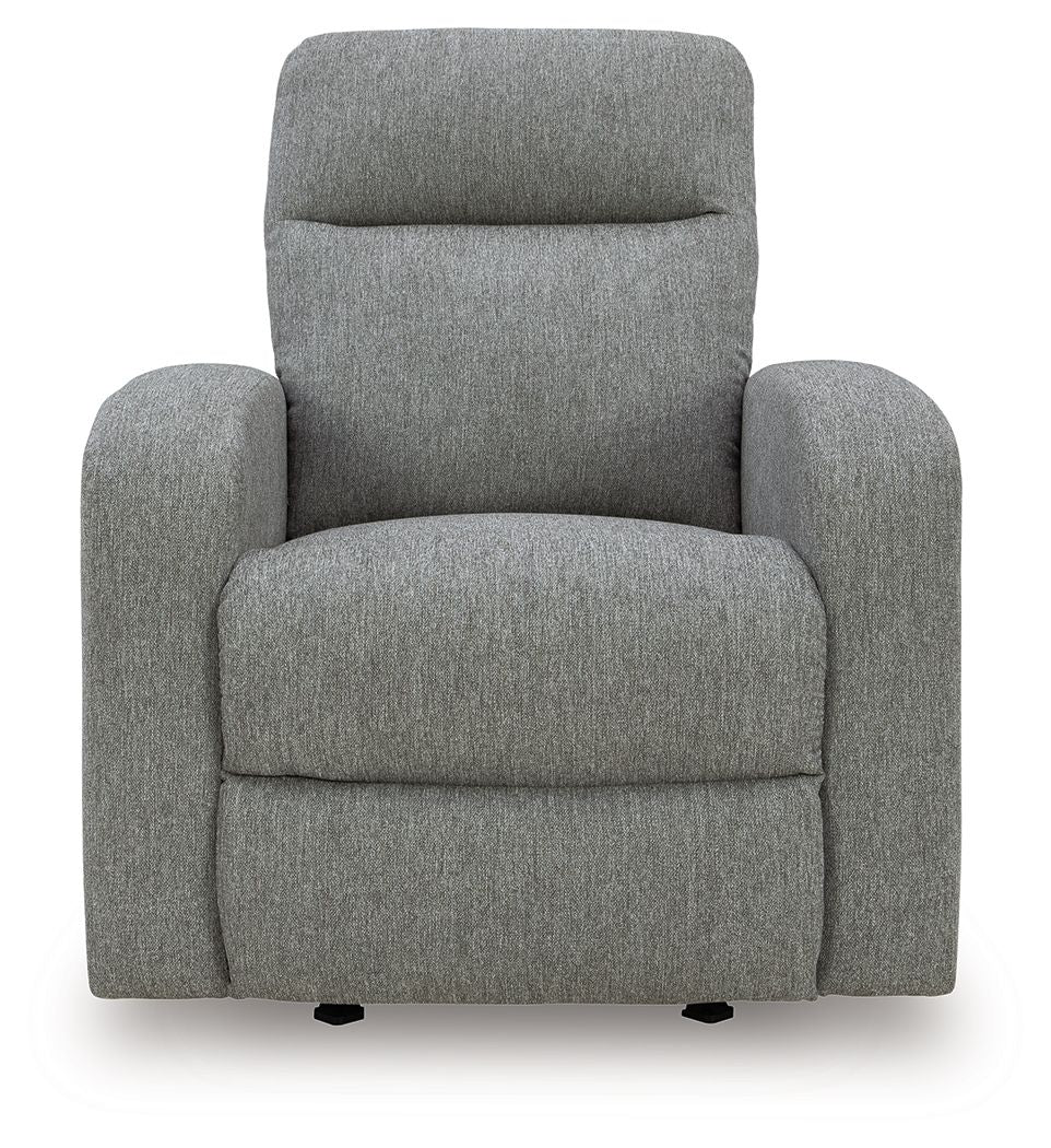 Gauntlet - Rocker Recliner - Sterling - R&R Furniture Gallery (Fountain Valley, CA)