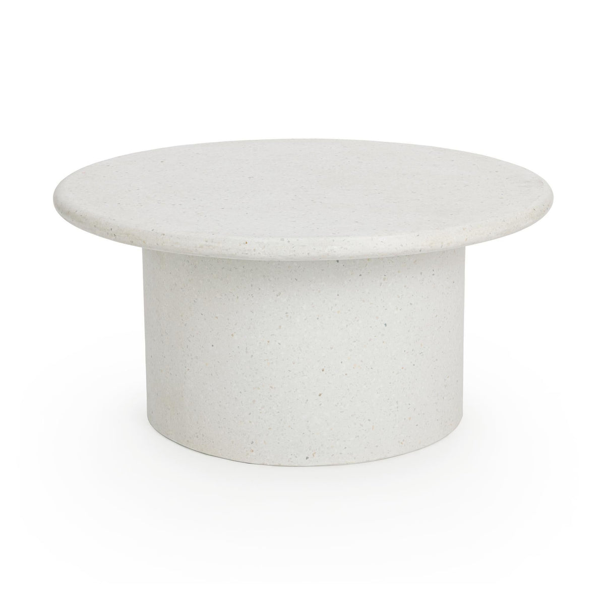 Nysa - Outdoor Round End Table - R&R Furniture Gallery (Fountain Valley, CA)