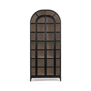 Classic Home Waverly Bookcase with multiple shelves and a wooden finish, ideal for storing books and decorative items.