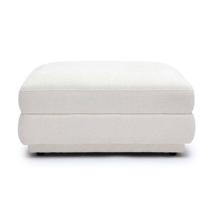 Perry - Modular Ottoman - Cream - R&R Furniture Gallery (Fountain Valley, CA)