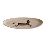 Earthenware - "Horseplay" Catchall Dish - White - R&R Furniture Gallery (Fountain Valley, CA)