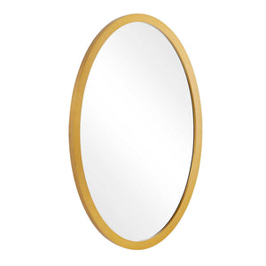 Elstree - Oval Mirror - Antique Brass