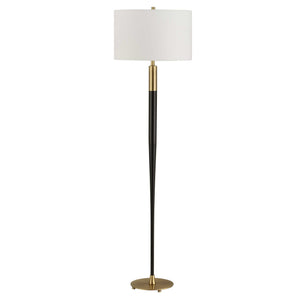 Stowe - Floor Lamp - Satin Black