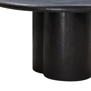Elika - Faux Plaster Round Dining Table - R&R Furniture Gallery (Fountain Valley, CA)
