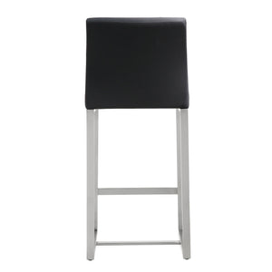 Denmark - Stainless Steel Counter Stool (Set of 2) - R&R Furniture Gallery (Fountain Valley, CA)