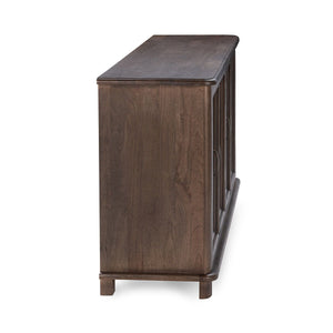Brookside - 4 Door Cabinet - Cocoa Brown - R&R Furniture Gallery (Fountain Valley, CA)
