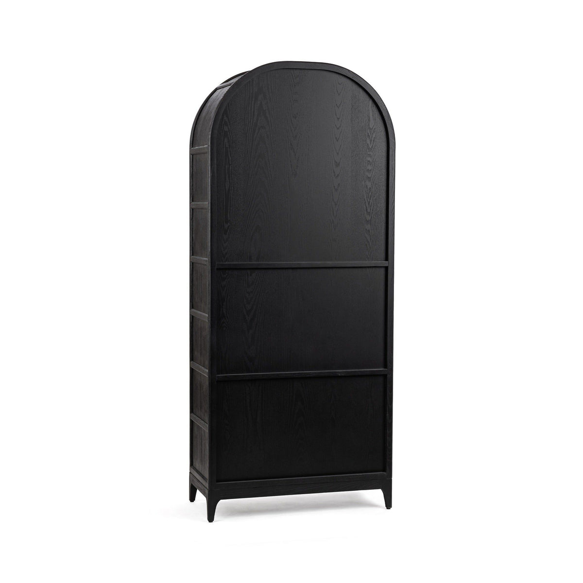Classic Home Waverly Bookcase with adjustable shelves and wood finish, showcasing a tall, standard bookcase design with multiple storage compartments.