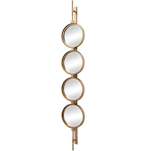 Button - Mirror - Gold