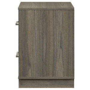 Edmondson - 2 Drawer Nightstand - Gray
