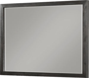 Oxford Mirror in Basalt Grey