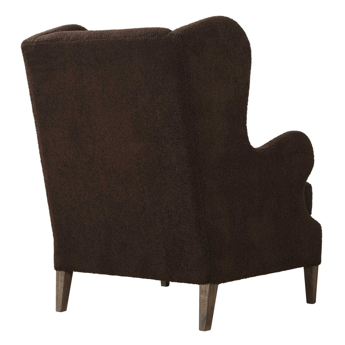 Serpentine - Brown Fabric Accent Chair