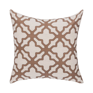 Lineage - Mullan 22" x 22"Pillow - Frothed Brown - R&R Furniture Gallery (Fountain Valley, CA)