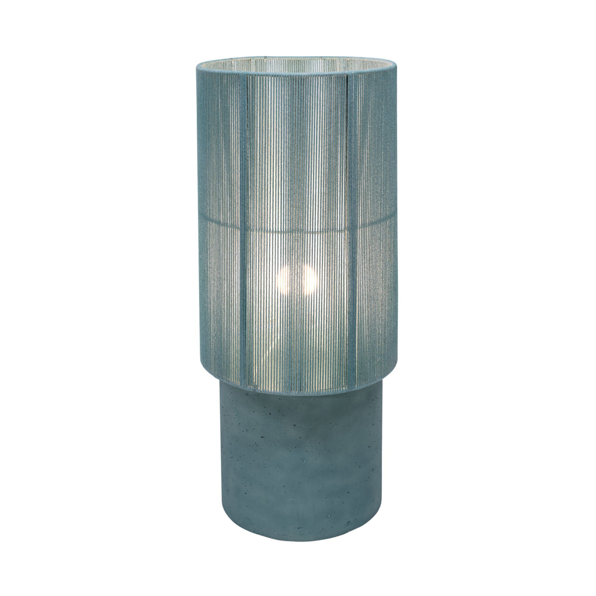 TOV Furniture Mondada concrete floor lamp with a sleek, modern design, featuring a cylindrical concrete base and tall slender stand.