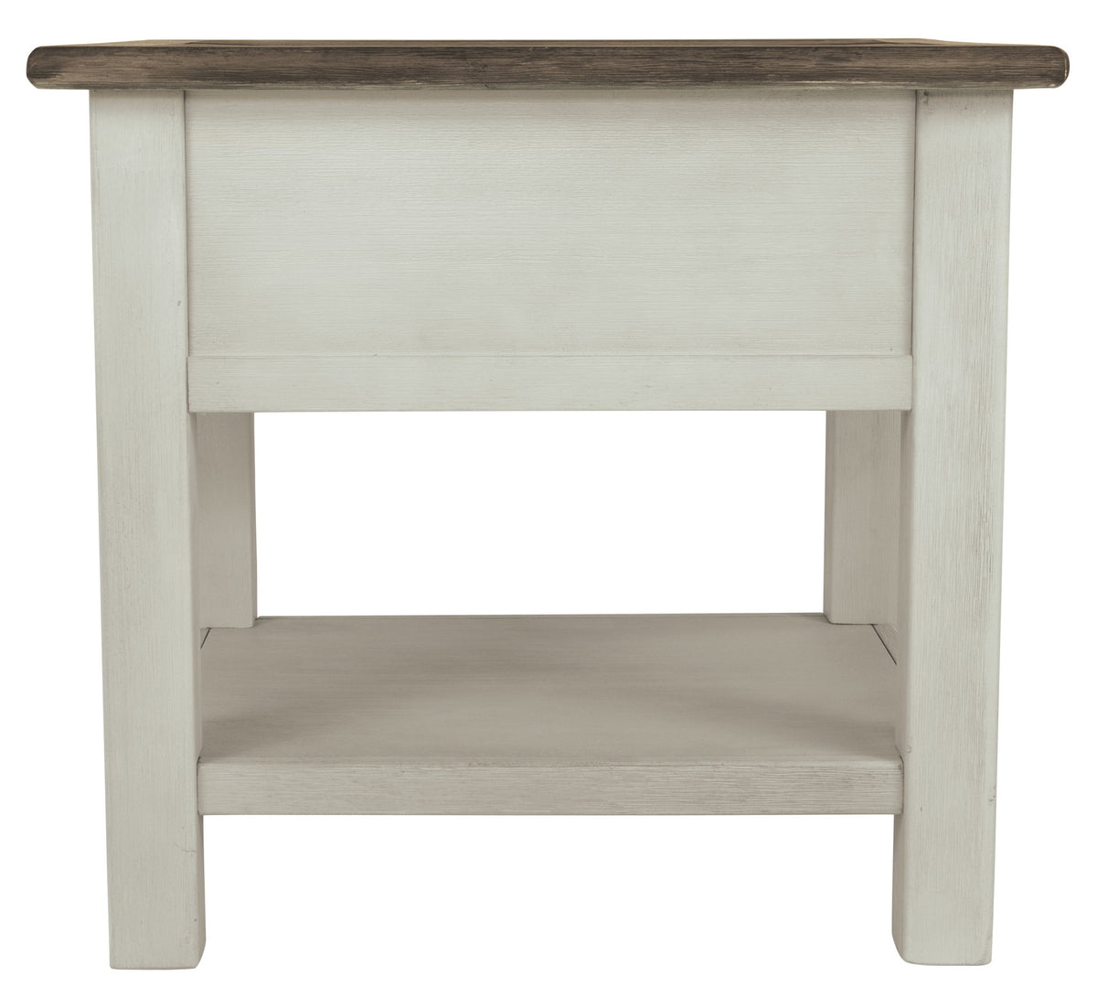 Bolanburg - Rectangular End Table - White / Brown / Beige - R&R Furniture Gallery (Fountain Valley, CA)
