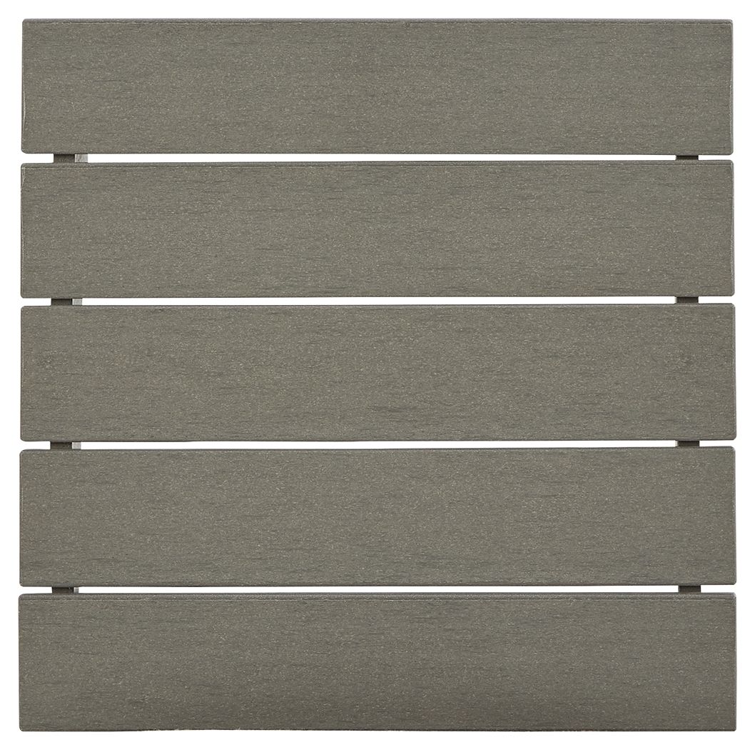 Visola - Square End Table - Gray - R&R Furniture Gallery (Fountain Valley, CA)